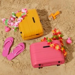 IT Luggage Momentous - 4-Piece Set (Calypso Coral) -Travel Storage Shop 17 24ec891a 53ab 43be a112 077211c3b9f4