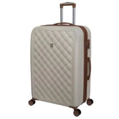 IT Luggage Cushion Lux - 3pc Set (Cream) -Travel Storage Shop 32622 HK16 1646A08CreamSSFrontpanel28.23in
