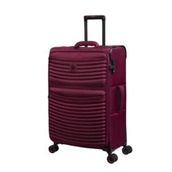 IT Luggage Precursor - 3pc Set (Dark Red) -Travel Storage Shop 32754 HK12 2883B08DarkredSSFrontpanel25in