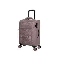 IT Luggage Citywide - 3pc Set (Pale Mauve) -Travel Storage Shop 32757 UK12 2648 08PalemauveSSFrontpanel18.7in
