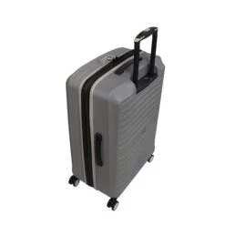 IT Luggage Eco-Protect - 3pc Set (Elephant Skin) -Travel Storage Shop 32759 UK16 2910E08GreyskinS735SSBacktop