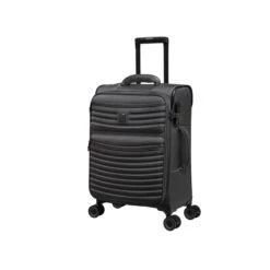 IT Luggage Precursor - 3pc Set (Charcoal) -Travel Storage Shop 32769 HK12 2883B08CharcoalSSFrontpanel18.7in