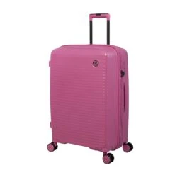IT Luggage Spontaneous - 3pc Set (Azalea Pink) 13 IT Luggage Spontaneous - 3pc Set (Azalea Pink) -Travel Storage Shop 32784 UK15 2881 08AzaleapinkSSFrontpanel24.5in
