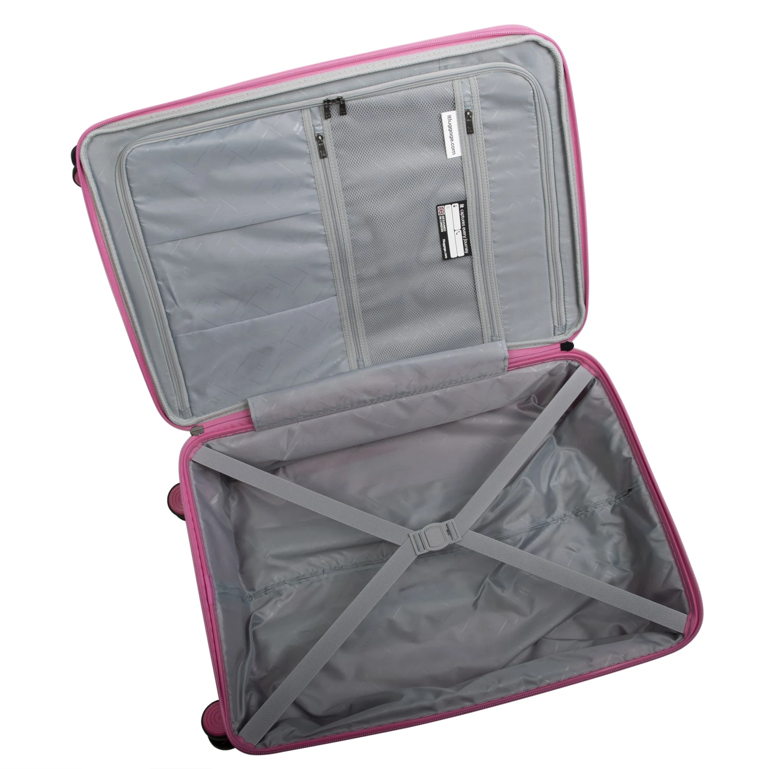 IT Luggage Spontaneous - 3pc Set (Azalea Pink) 6 IT Luggage Spontaneous - 3pc Set (Azalea Pink) - Image 6