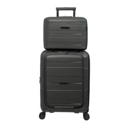 IT Luggage Momentous - Vanity Case (Starlight Grey) -Travel Storage Shop 32912 UK15 0886 08 15 2886 15StarlightgreySSFrontpanel 5debf05a e460 43f0 95f8 b357e11372d3