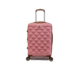 IT Luggage Indulging - 4pc Set (Flamingo Pink) 24 IT Luggage Indulging - 4pc Set (Flamingo Pink) -Travel Storage Shop 32964 UK16 3039 08FlamingoPinkSSFrontpaneldirectly18.5in