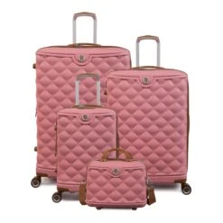 IT Luggage Indulging - Cabin (Flamingo Pink) -Travel Storage Shop 32964 UK16 3039 08 16 3039 15FlamingoPinkSSFrontpanelset3 bcb039b9 d135 4162 b55d f11431edb477