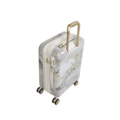 IT Luggage Sheen - Cabin (Gold Greyscale Marble) -Travel Storage Shop 32980 UK16 2269B08GoldgreyscalemarbleSSBacktop18.9in