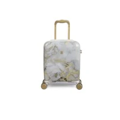 IT Luggage Sheen - 4pc Set (Gold Greyscale Marble) -Travel Storage Shop 32980 UK16 2269B08GoldgreyscalemarbleSSFrontpaneldirect14.7in