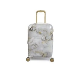 IT Luggage Sheen - 4pc Set (Gold Greyscale Marble) -Travel Storage Shop 32980 UK16 2269B08GoldgreyscalemarbleSSFrontpaneldirect18.9in