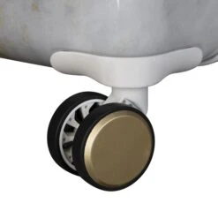 IT Luggage Sheen - Underseat (Gold Greyscale Marble) -Travel Storage Shop 32980 UK16 2269B08GoldgreyscalemarbleSSWheel fb58c16f 1fe3 4f35 b300 82604e499250