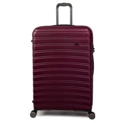 IT Luggage Fusional - 4pc Set (Dark Red) 20 IT Luggage Fusional - 4pc Set (Dark Red) -Travel Storage Shop 32987A UK16 2920 08DarkredsS055SSFrontpaneldirectly29in