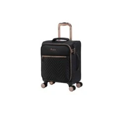 IT Luggage Bewitching - Underseat (Black) 11 IT Luggage Bewitching - Underseat (Black) -Travel Storage Shop 33095 UK12 2686 08BlackSSFrontpanel15in