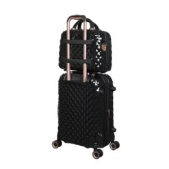 IT Luggage Glitzy - Vanity Case (Black) 13 IT Luggage Glitzy - Vanity Case (Black) -Travel Storage Shop 33109 UK16 2888A08 16 2888A15BlackSSBackpanel a59579ea 88ce 445b bae7 5cb02bf757b6