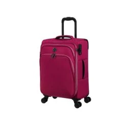 IT Luggage Trinary - Cabin (Viva Magenta) -Travel Storage Shop 33167 UK12 2875 08Magentablush Vivamagenta SSFrontpanel19.4in f687ed76 f0f9 4a8e ad1e ce995351f905