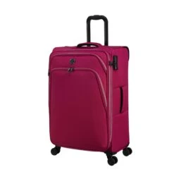IT Luggage Trinary - Medium (Viva Magenta) -Travel Storage Shop 33167 UK12 2875 08Magentablush Vivamagenta SSFrontpanel25in a8f899d4 0955 4dd7 b8fc ae13ff8db2b3