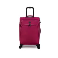 IT Luggage Trinary - 4pc Set (Viva Magenta) -Travel Storage Shop 33167 UK12 2875 08Magentablush Vivamagenta SSFrontpaneldirectly19.4in
