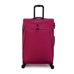 IT Luggage Trinary - 4pc Set (Viva Magenta) -Travel Storage Shop 33167 UK12 2875 08Magentablush Vivamagenta SSFrontpaneldirectly25in