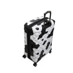 IT Luggage Indulging - 4pc Set (Moo Cow Print) -Travel Storage Shop 33198 UK16 3039A08Moocowblack whiterepeatprintSSBacktop