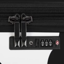 IT Luggage Indulging - Medium Plus (Moo Cow Print) -Travel Storage Shop 33198 UK16 3039A08Moocowblack whiterepeatprintSSTSAlock 78d7cb1b e4eb 4cc2 ad03 684dc4667ab6