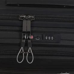 IT Luggage Spontaneous II - Cabin With Pocket (Black) -Travel Storage Shop 33201 UK15 2881 08BlackSSTSAlock19.9in