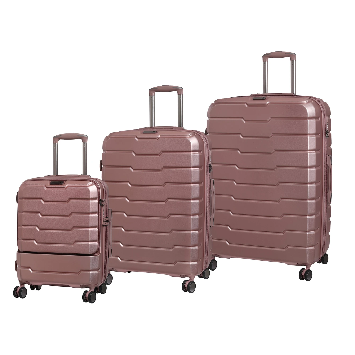 Prosperous - 3pc Set (Metallic Pink) 1 Prosperous - 3pc Set (Metallic Pink)