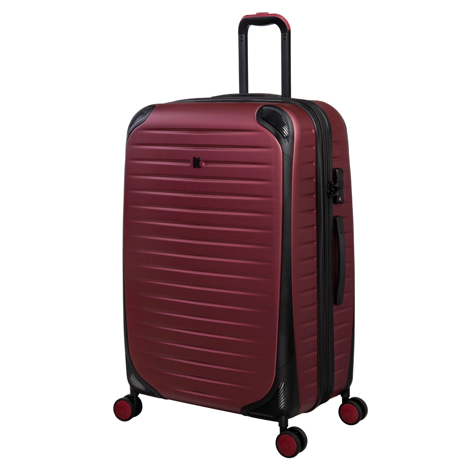 IT Luggage Lineal - 3pc Set (Wine Red) 4 IT Luggage Lineal - 3pc Set (Wine Red) - Image 4