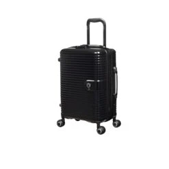 IT Luggage Helixian - 3pc Set (Black) 14 IT Luggage Helixian - 3pc Set (Black) -Travel Storage Shop 61334 US16 2842 08BlackS001SSFrontpanel18.5in