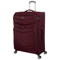 IT Luggage Intrepid - 4pc Set (Dark Red) -Travel Storage Shop 61356 US12 2078D08DarkredS055SSFrontpanel29in