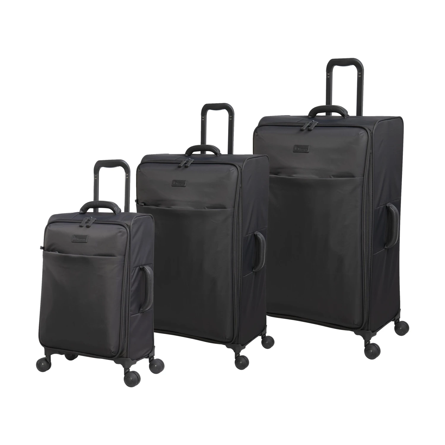 IT Luggage Lustrous - 3pc Set (Charcoal) 1 IT Luggage Lustrous - 3pc Set (Charcoal)