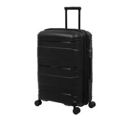 IT Luggage Momentous - 4-Piece Set (Black) -Travel Storage Shop 61386 HK15 2886 08BlackS001SSFrontpanel24.5in 1