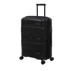 IT Luggage Momentous - 3-Piece Set (Black) -Travel Storage Shop 61386 HK15 2886 08BlackS001SSFrontpanel24.5in