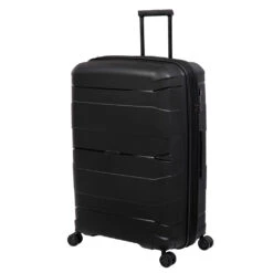 IT Luggage Momentous - 3-Piece Set (Black) -Travel Storage Shop 61386 HK15 2886 08BlackS001SSFrontpanel28.3in