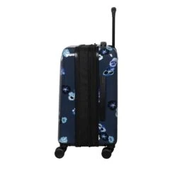 IT Luggage Sheen - 2pc Set (Pansies Floral Blue Depths) -Travel Storage Shop 61665 US16 2269C08PansiesfloralbluedepthsP723SSSingleexp