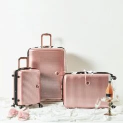 IT Luggage Helixian - Cabin (Metallic Rose Gold) -Travel Storage Shop 9 81a8348f 4583 4f52 a7f0 54407860c3be