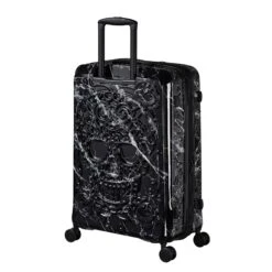 IT Luggage Candy Calavera - Cabin (Black Marble) -Travel Storage Shop Candy Calavera 16 2918A back side view 4cc2a143 5d3d 4be9 b998 f4a65c7c9448