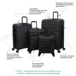 IT Luggage Fusional - Cabin (Warm Charcoal) -Travel Storage Shop Infographic for Fusional 16 2920 V2 Warm charcoal Magnet V3 38be1f37 e3bd 4a5f bebe 7b4a3815b97f