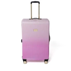 Dune London Olive Dip Dye 77cm Large Suitcase