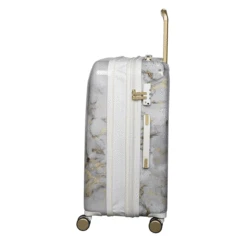 IT Luggage Sheen - 4pc Set (Gold Greyscale Marble) -Travel Storage Shop SheenMarbleExpanding L M
