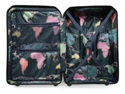 Ted Baker Flying Colours 69cm Medium 4-Wheel Suitcase -Travel Storage Shop TBU Ted Baker Flying Colours Large Case internal