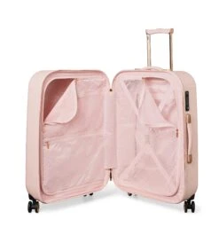 Ted Baker Belle 69cm 4-Wheel Medium Suitcase -Travel Storage Shop TBW0302 017 Belle Medium Case Pink 3