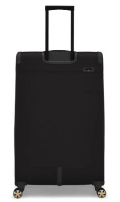 Ted Baker Albany Eco Soft Side 4-Wheel 80cm Large Suitcase -Travel Storage Shop TBW7001 001 Ted Baker Albany Eco Black Large Case 4