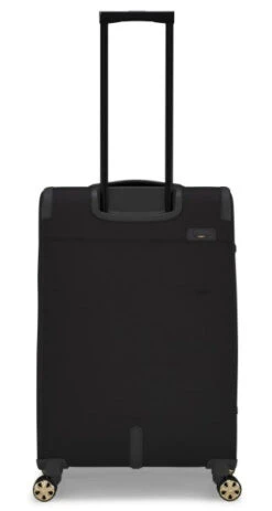 Ted Baker Albany Eco Soft Side 4-Wheel 69cm Medium Suitcase -Travel Storage Shop TBW7002 001 Ted Baker Albany Eco Black Medium Case 4