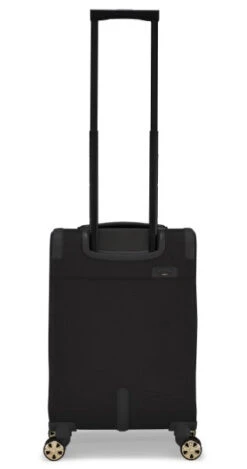 Ted Baker Albany Eco Soft Side 4-Wheel 55cm Cabin Case -Travel Storage Shop TBW7003 001 Ted Baker Albany Eco Black Cabin Case 4