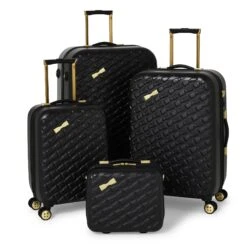 Ted Baker Belle 69cm 4-Wheel Medium Suitcase -Travel Storage Shop TBW Belle Luggage Black Grp3 Copy 0ee3548f 65b8 440d 9483 a9fb207edc84