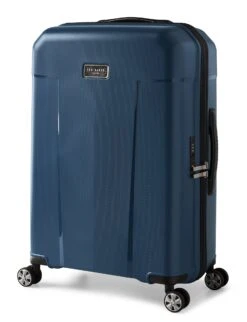 Ted Baker Flying Colours 69cm Medium 4-Wheel Suitcase -Travel Storage Shop Ted Baker TBU0402 002 Flying Colours Med Case Baltic Blue 2