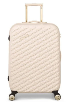 Ted Baker Belle 69cm 4-Wheel Medium Suitcase -Travel Storage Shop Ted Baker TBW0302 54 Belle Medium Case Sand Dollar 1