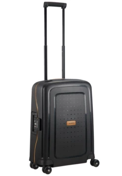 Samsonite S'Cure ECO 55cm 4-Wheel Spinner Cabin Case -Travel Storage Shop aScureblk6