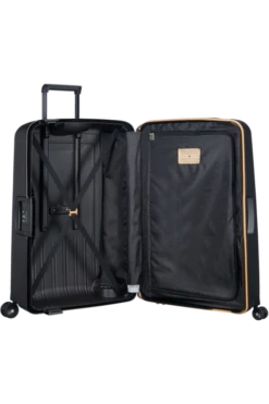 Samsonite S'Cure ECO 81cm Extra Large Spinner Suitcase -Travel Storage Shop aalrgScureblk3 Copy
