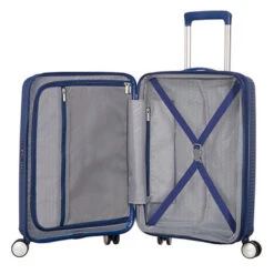 American Tourister Soundbox 55cm 4-Wheel Expandable Cabin Case -Travel Storage Shop american tourister soundbox 55 cm 1724 29